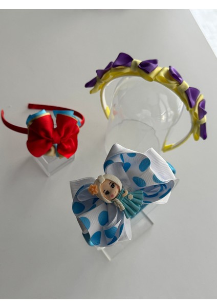 Kız Çocuk Saç Taçı 3'lü Set – Renkli, Şirin ve Rahat Modeller indirimleri