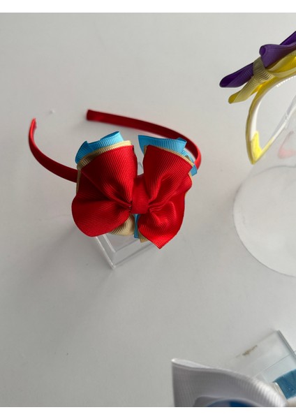 Kız Çocuk Saç Taçı 3'lü Set – Renkli, Şirin ve Rahat Modeller