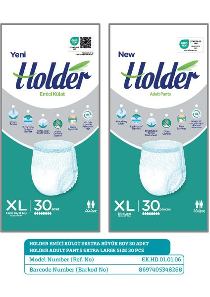 Xlarge Emici Külot - 30 Adet fiyatları