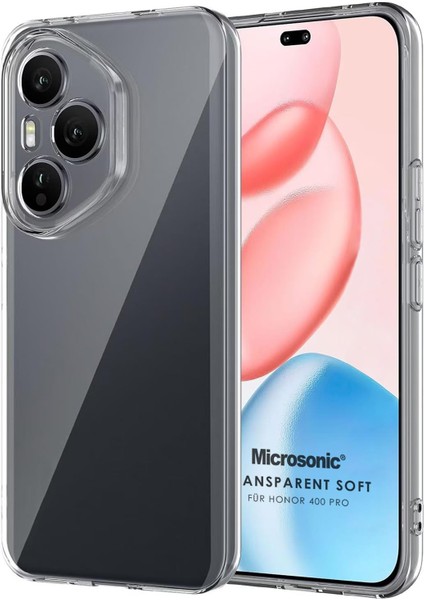 Honor 400 Pro Kılıf Transparent Soft Şeffaf