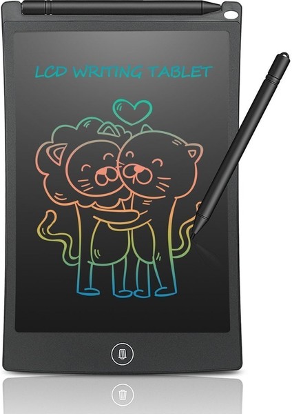 Writing Tablet 8.5 Inç LCD Dijital Kalemli Çizim Yazı Tahtası Grafik Not Yazma Eğitim Tableti Cks3