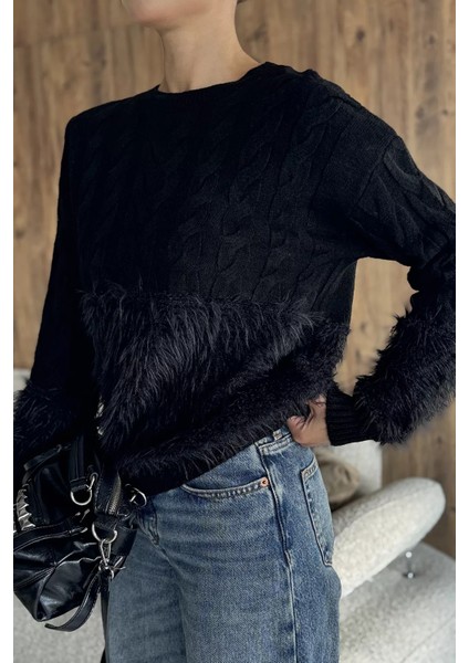 Sakallı Kadın Triko Kazak P-00017981 modelleri