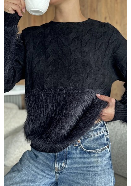 Sakallı Kadın Triko Kazak P-00017981 fırsatları