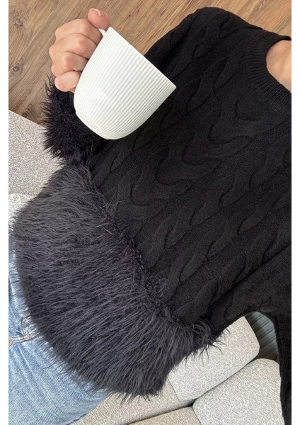 Sakallı Kadın Triko Kazak P-00017981 indirimleri