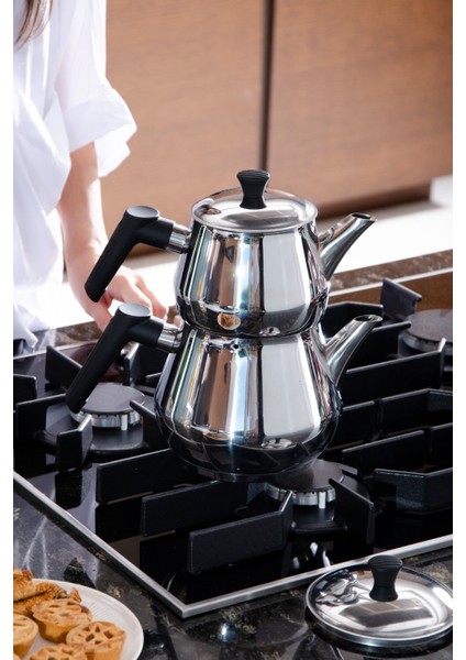 Gina Medium Paslanmaz Çelik Çaydanlık