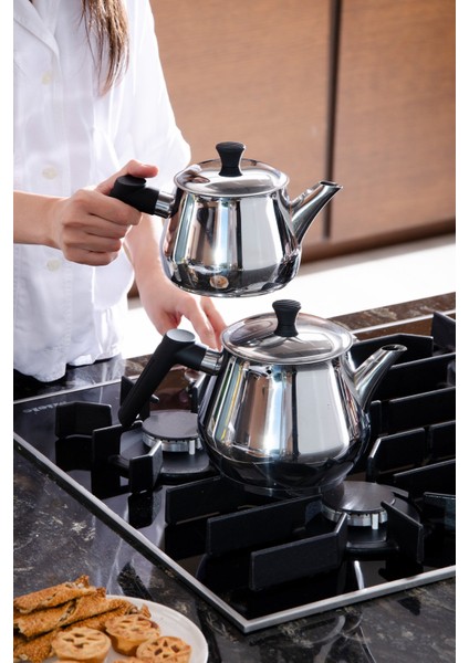 Gina Medium Paslanmaz Çelik Çaydanlık modelleri