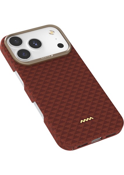 iPhone 17 Pro Max Uyumlu Kılıf M-Safe Şarj Özellikli Raptic Aramid Skin Origin Serisi Kapak Kırmızı fiyatları