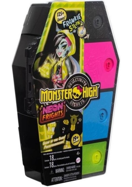 Monster High Series 3 Neon Frights Frankie Stein HNF79 Lisanslı Ürün fırsatları