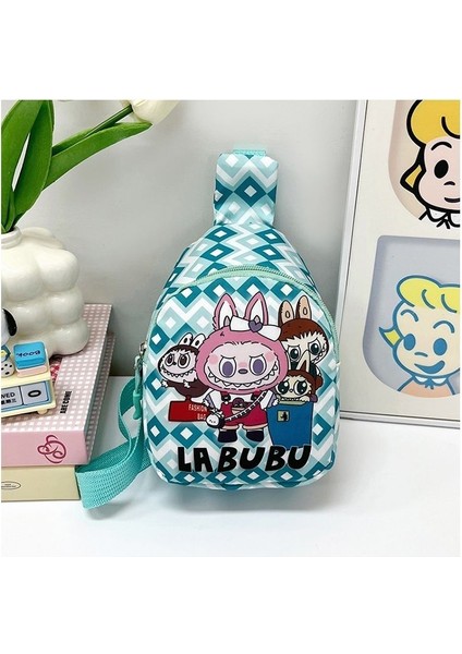 Çocuk Göğüs Çantası Çizgi Film Sevimli Sırt Çantası Postacı Çantası (Yurt Dışından)