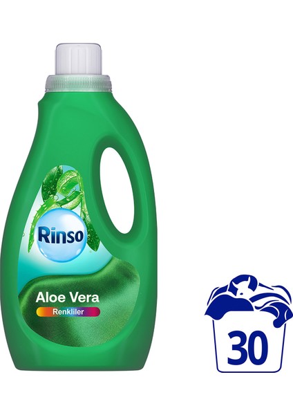 Sıvı Çamaşır Deterjanı Komple Bakım Serisi Aloe Vera Renkliler Için 1.5 L