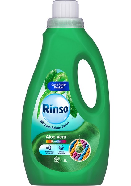 Sıvı Çamaşır Deterjanı Komple Bakım Serisi Aloe Vera Renkliler Için 1.5 L fiyatları