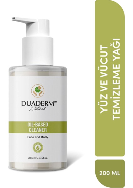 Yüz ve Vücut Temizleme Yağı 200 ml