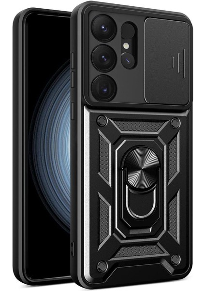 Samsung Galaxy S25 Ultra Kılıf Impact Resistant Siyah