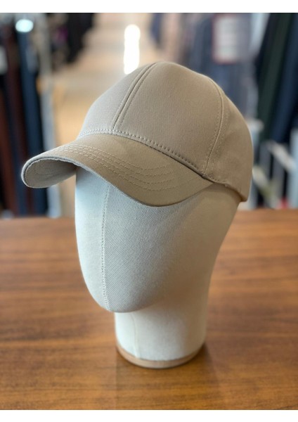 Düz Basic Gabardin Kumaş Nakışsız Cap Şapka