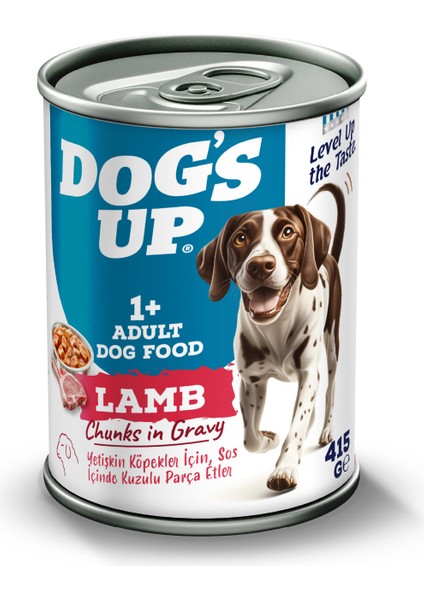 Dogs Up Yaş Yetişkin Köpek Maması Kuzu Etli 415GR
