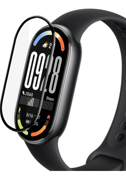 Xiaomi Smart Band 10 Tam Kaplayan Nano Cam Ekran Koruyucu Siyah