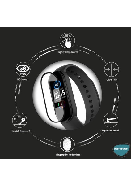 Xiaomi Smart Band 10 Tam Kaplayan Nano Cam Ekran Koruyucu Siyah fiyatları