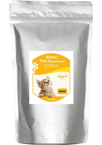 Anne Sütü Destekli Yavru Kedi Süt Tozu 200 gr