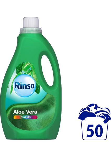 Sıvı Çamaşır Deterjanı Komple Bakım Serisi Aloe Vera Renkliler Için 2.5 L