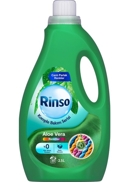 Sıvı Çamaşır Deterjanı Komple Bakım Serisi Aloe Vera Renkliler Için 2.5 L fiyatları
