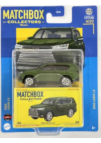 Collectors GBJ48 2022 Lexus Lx HVW19