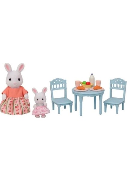 Nessiworld 5682 Kar Tavşanı Anne ve Bebek Kahvaltı Seti 3 Yaş fırsatları