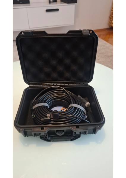 Endoskop Yılan Video Kamera Led'li 10 Metre Çantalı Sert Esnek Kablo fiyatları