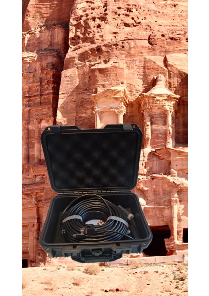 Endoskop Yılan Video Kamera Led'li 10 Metre Çantalı Sert Esnek Kablo modelleri