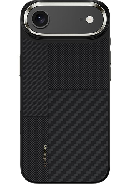 iPhone 17 Air Kılıf M-Safe Şarjlı Karbon Fiber Benks Montage Hybrid Armorpro Kevlar Kapak Siyah fiyatları