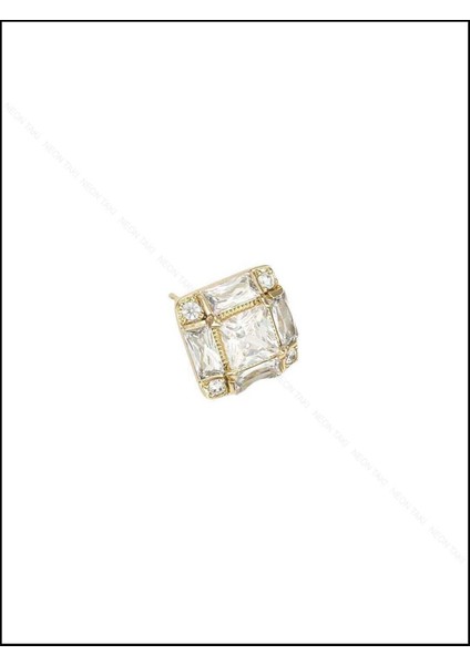 Küpe, Zirkon Taşlı, Kararmayan Paslanmaz Çelik, Baget Model, Pembe (Rose) Renk, Model253 modelleri