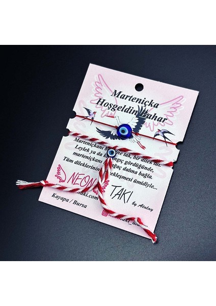 Marteniçka Model 3, 2 Adet Bileklik, Boncuklar Lacivert Renk fiyatları