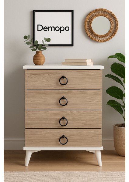 DMP-104 Komodin / Şifonyer / Genç Odası / Yatak Odası