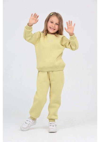 Kız Çocuk Creatıve Nakışlı Eşofman Takım fırsatları