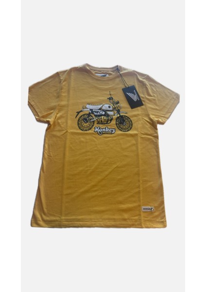 Monkey Sarı T-Shırt