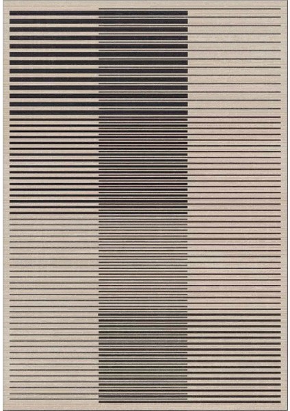 Dijital Kaymaz Yıkanabilir Modern Çizgili Salon Halısı Mutfak Halısı Koridor Halısı Yolluk DC-7204 Vizon fiyatları