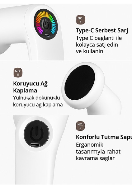 Elektronik Masaj Aleti | Zayıflama ve Gerdirme etkili YX-720 fırsatları