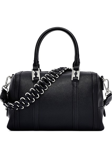 Kadın Siyah Uzun Askılı Kol Çantası 25ABD2439FT