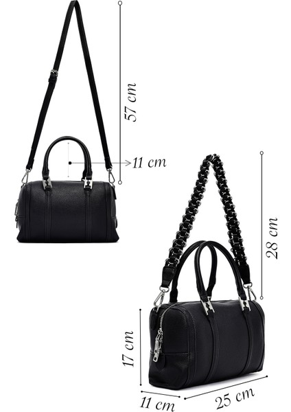 Kadın Siyah Uzun Askılı Kol Çantası 25ABD2439FT fiyatları