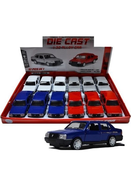 Tofaş Doğan Şahin Metal Çek Bırak Model Oyuncak Araba – Kapıları Açılır 13 cm Özel Seri Araba indirimleri
