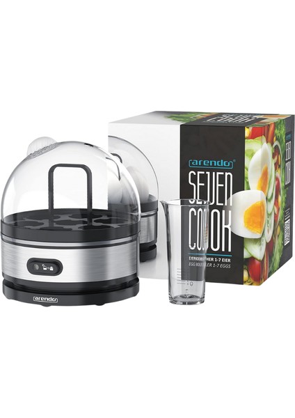 Sevencook 400W Yumurta Pişirici Paslanmaz Çelik 1-7 Yumurta