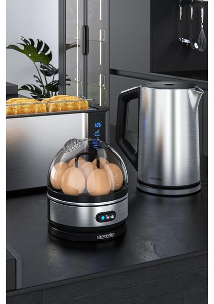 Sevencook 400W Yumurta Pişirici Paslanmaz Çelik 1-7 Yumurta modelleri