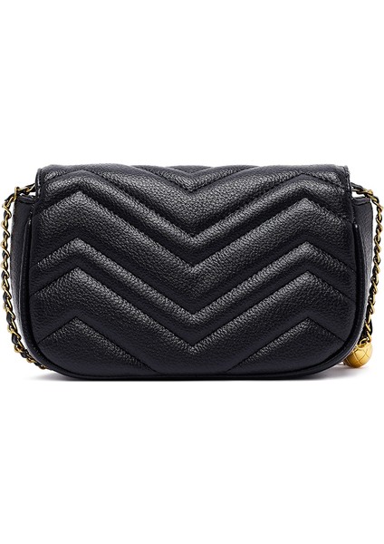 Kadın Siyah Uzun Askılı Kapitone Mini Çapraz Çanta 25ABD2430KP fırsatları