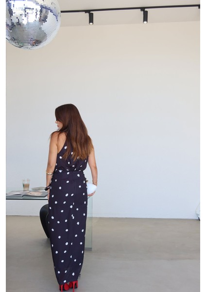 Ö.ö Önü Yırtmaçlı Puantiyeli Bluz modelleri