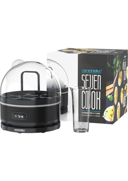 Sevencook 400W Yumurta Pişirici Paslanmaz Çelik 1-7 Yumurta