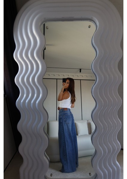 Geniş Kalıp Yıkamalı Baggy Jean fiyatları