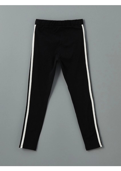 Lcw Kids Ekru Bisiklet Yaka Kız Çocuk Tişört ve Tayt fırsatları