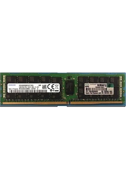 64GB 2rx4 PC4-2933Y-R Cas-21-21-21 Registered Smart Memory Kit Sunucu Ram P00930-B21