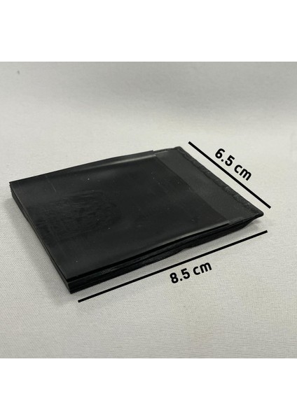 Dikey Akordiyon Plastik Kartlık Siyah, Deri Hobi Kartlık Cüzdan Yapımına Uygun fırsatları