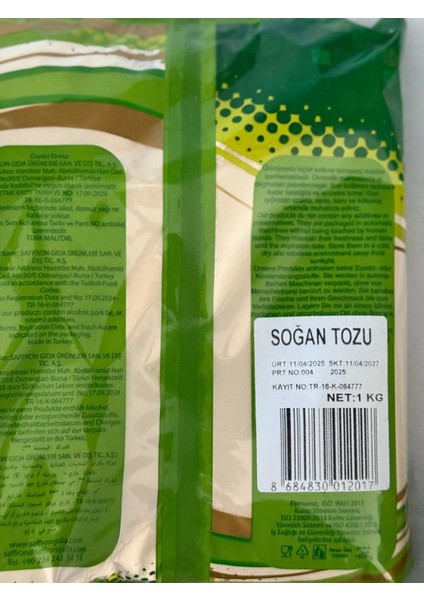 Soğan Tozu fiyatları