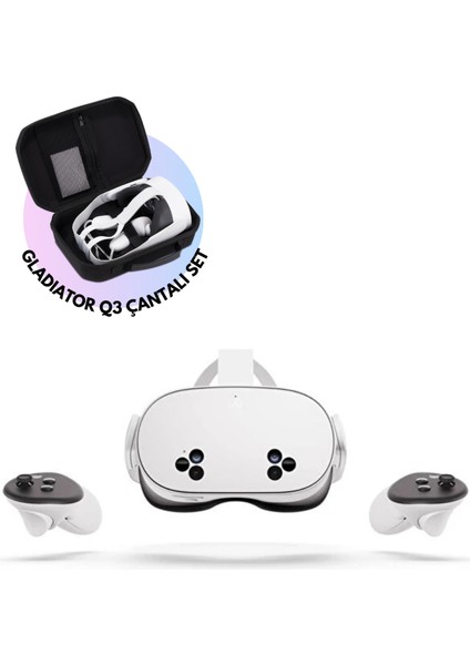 Quest 3s Vr Gözlük + Gladiator Q3 Taşıma Çantası fiyatları